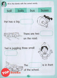 [TOPBOOKS Pelangi Kids] Little Grammar Workbooks with Stickers Orange, Oranges (a workbook on singular and plural nouns)