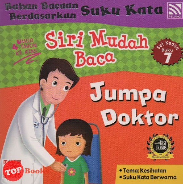 [TOPBOOKS Pelangi Kids] Siri Mudah Baca Set Kedua Buku 7 Jumpa Doktor