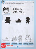 [TOPBOOKS Pelangi Kids] Little Grammar Workbooks with Stickers Eat and Drink (a workbook on action words or verbs)