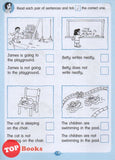 [TOPBOOKS Pelangi Kids] Little Grammar Workbooks with Stickers Press or Do Not Press? (positive and negative sentences)