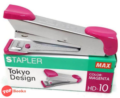 [TOPBOOKS MAX] Stapler Tokyo Design HD-10 (Magenta)