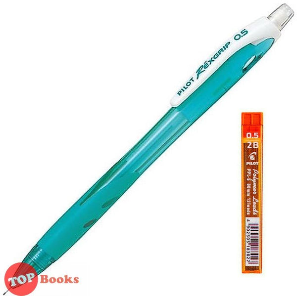 [TOPBOOKS Pilot] Rexgrip Pastel Mechanical Pencil 0.5 (Green)