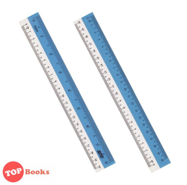 [TOPBOOKS AStar] Plastic Straight Ruler 8 inch x 20 cm