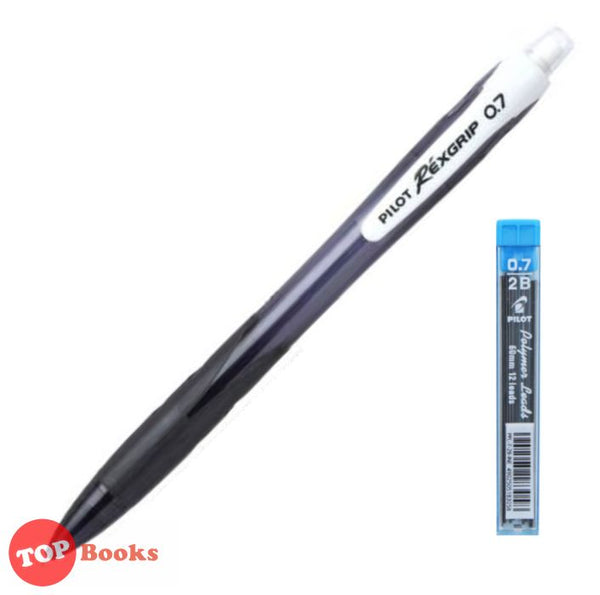 [TOPBOOKS Pilot] Rexgrip Mechanical Pencil 0.7 (Black)