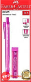 [TOPBOOKS Faber-Castell] Econ Mechanical Pencil 0.5 set (Pink)