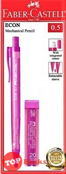 [TOPBOOKS Faber-Castell] Econ Mechanical Pencil 0.5 set (Pink)