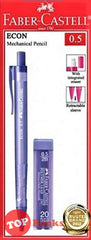 [TOPBOOKS Faber-Castell] Econ Mechanical Pencil 0.5 set (Purple)