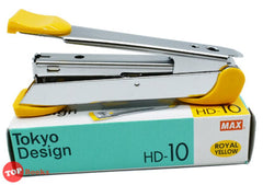 [TOPBOOKS MAX] Stapler Tokyo Design HD-10 (Royal Yellow)