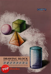 [TOPBOOKS CAMPAP] Drawing Block A3 CA3616 (Shapes)