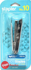 [TOPBOOKS Unicorn] Stapler Set No. 10 USS-10EK (Blue)