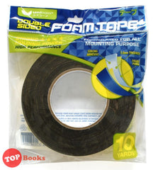 [TOPBOOKS Unicorn] Double Sided Foam Tape 10 yards (18 mm)