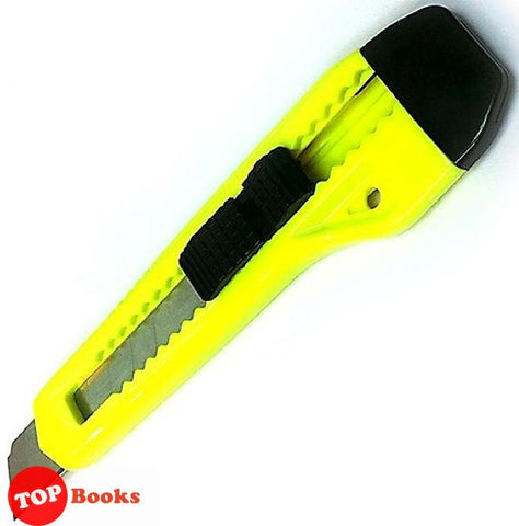 [TOPBOOKS SDI] Large Cutter Knife 0426A (Yellow)